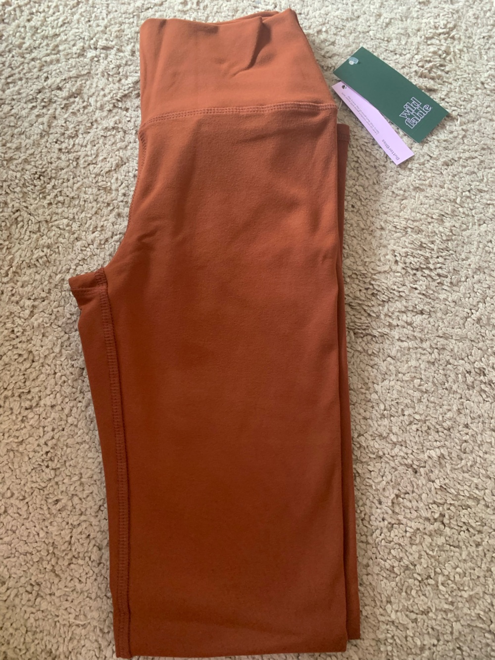 wild fable Rust Orange High-Rise butterbliss Leggings S